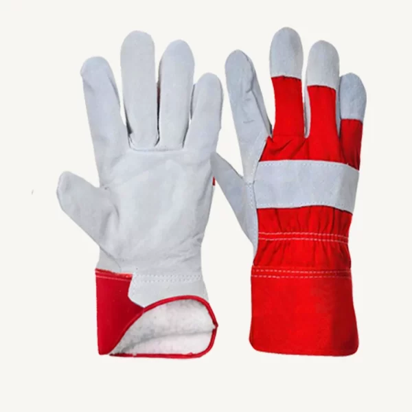 red coloured Best Waterproof Winter Working Gloves