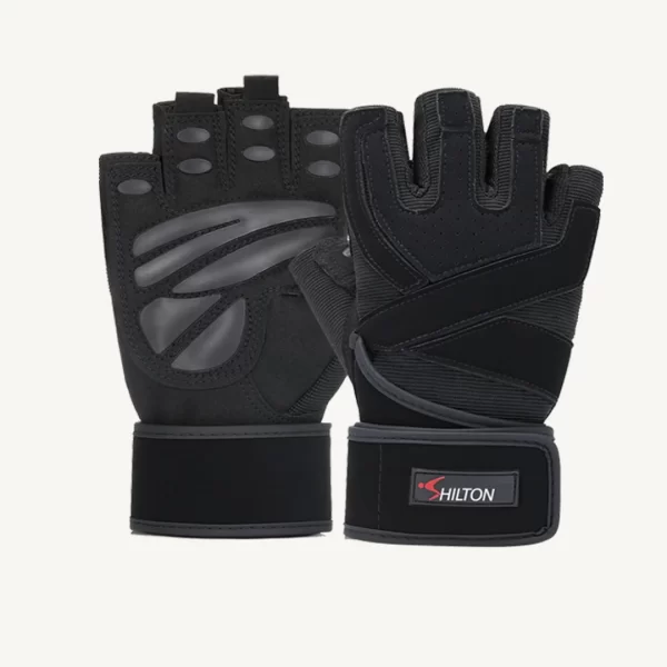 Leather Weight Lifting Gloves for Gym Workout Hilton Glove