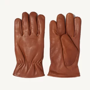 Grain Leather Driving Gloves For Cold Resistance