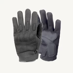 Black coloured biker Gloves