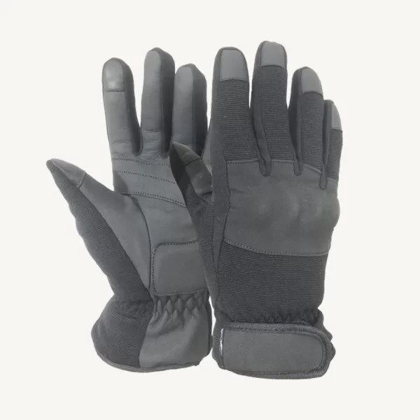 soft leather Biker Gloves