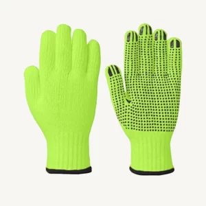 Seamless Knitted Gloves With Single & Double-Side Dots