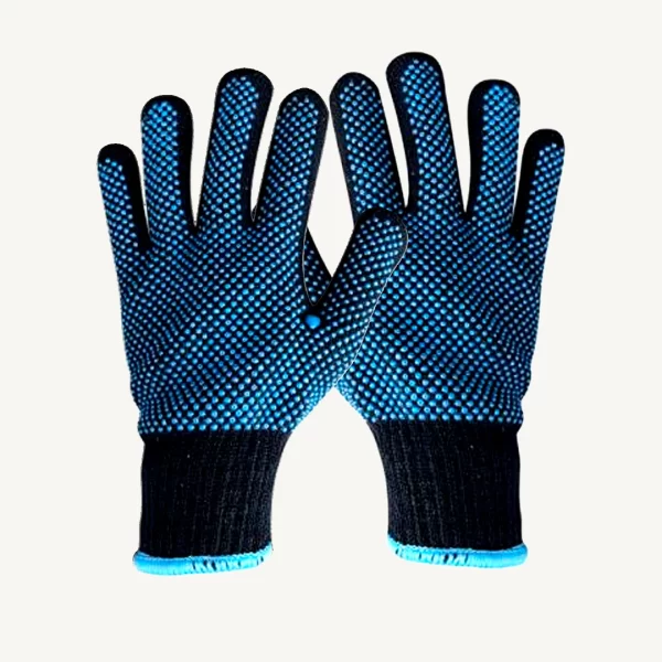 Seamless Knitted Gloves With Single & Double-Side Dots