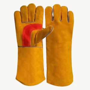 best heavy-duty yellow coloured tig welding gloves