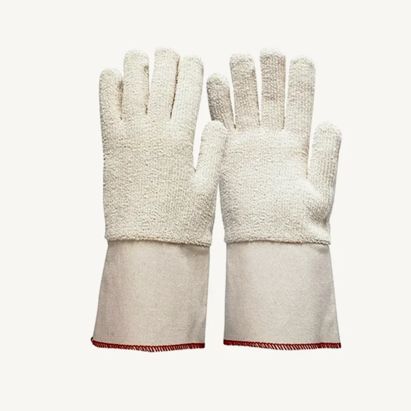 Seamless Knit Terry Cloth Gloves