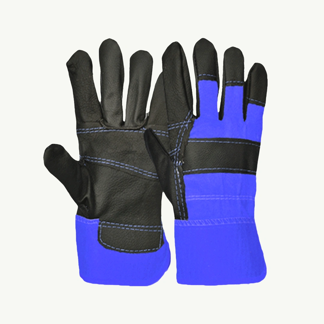 Furniture Hide Grain Leather Gloves (leather work gloves USA)