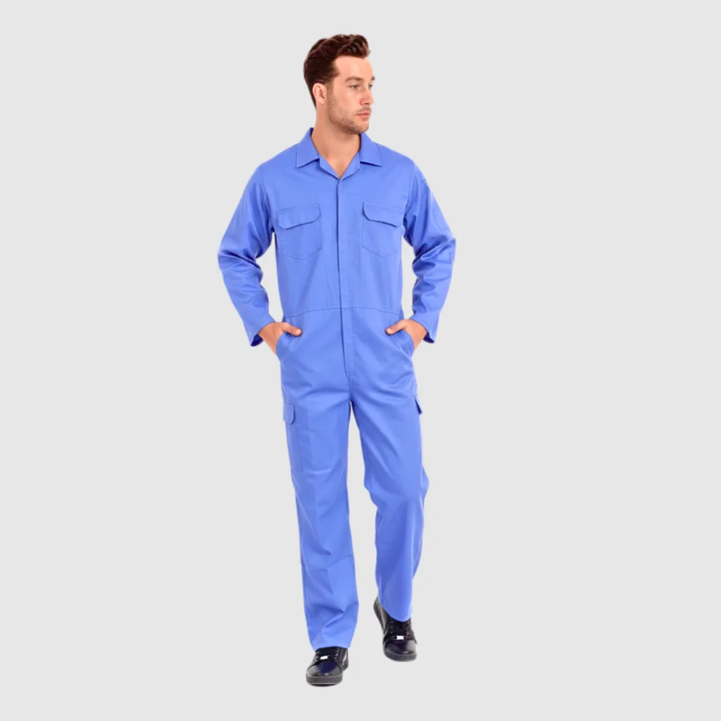 Blue Cotton Coveralls