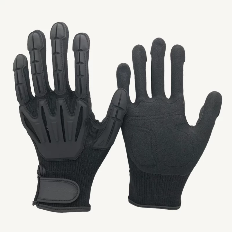 Hilton Glove Impact Resistant & Cut Resistant Gloves Black