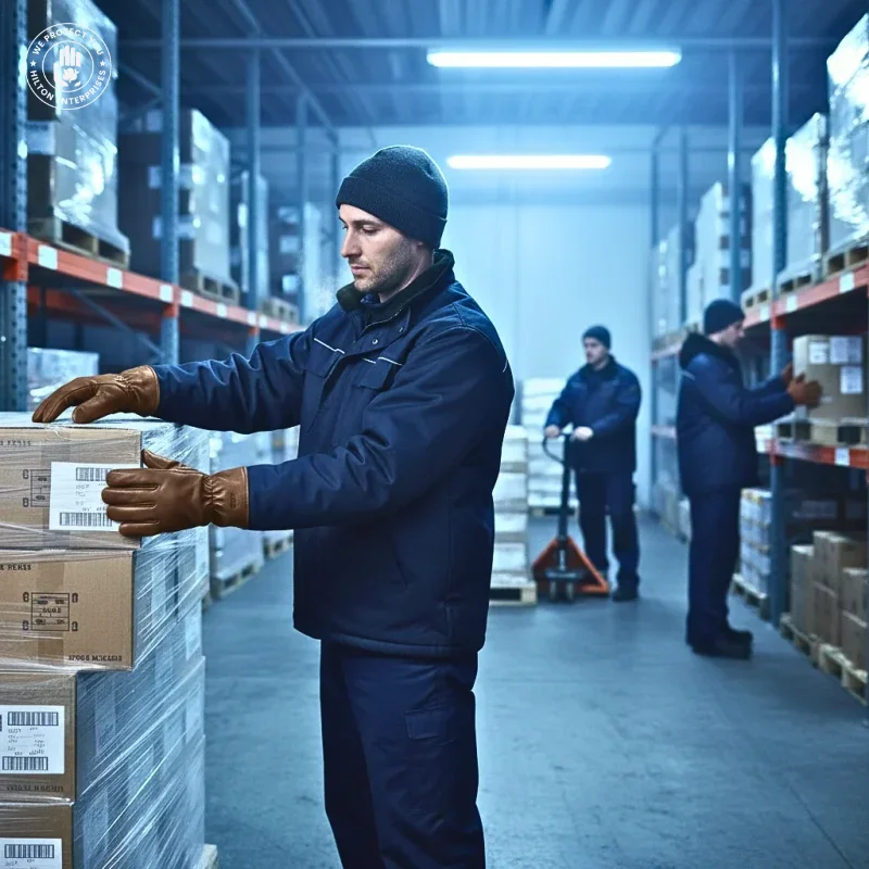 Grain Leather Thinsulate Liner (Brown)