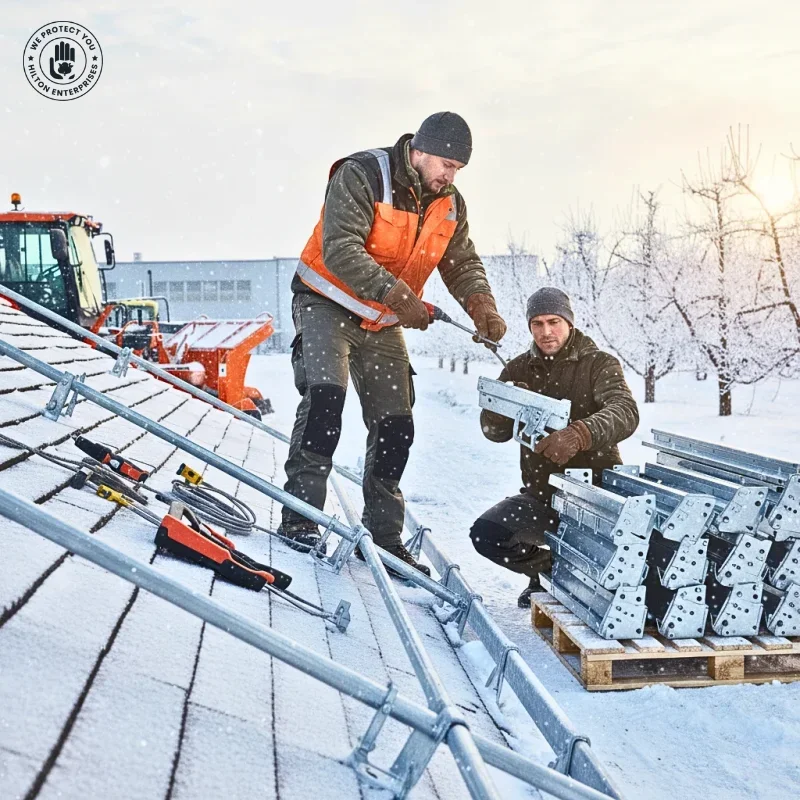 Grain Leather Thinsulate Liner (Brown)