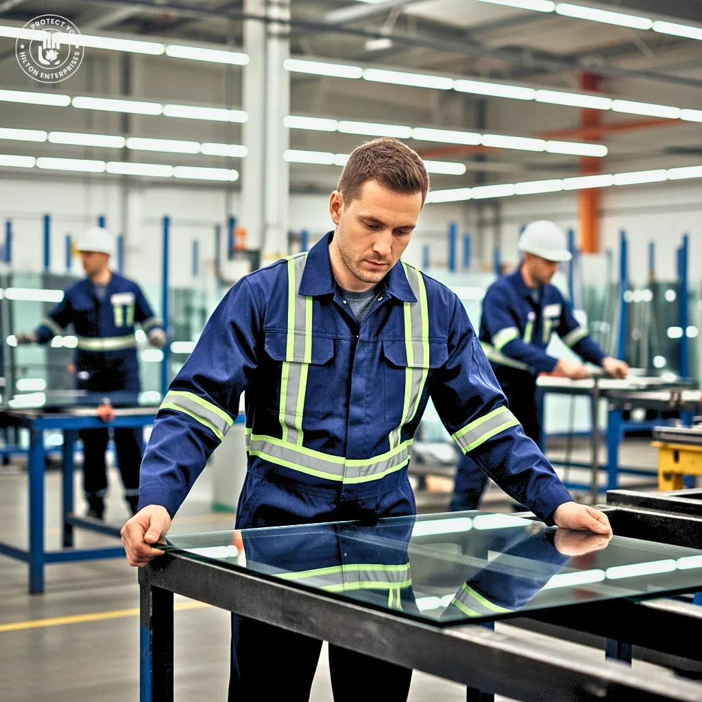 Fire Resistant Coveralls with Reflective Tape