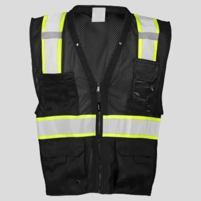 Enhanced Visibility Multi Pocket Mesh Vest