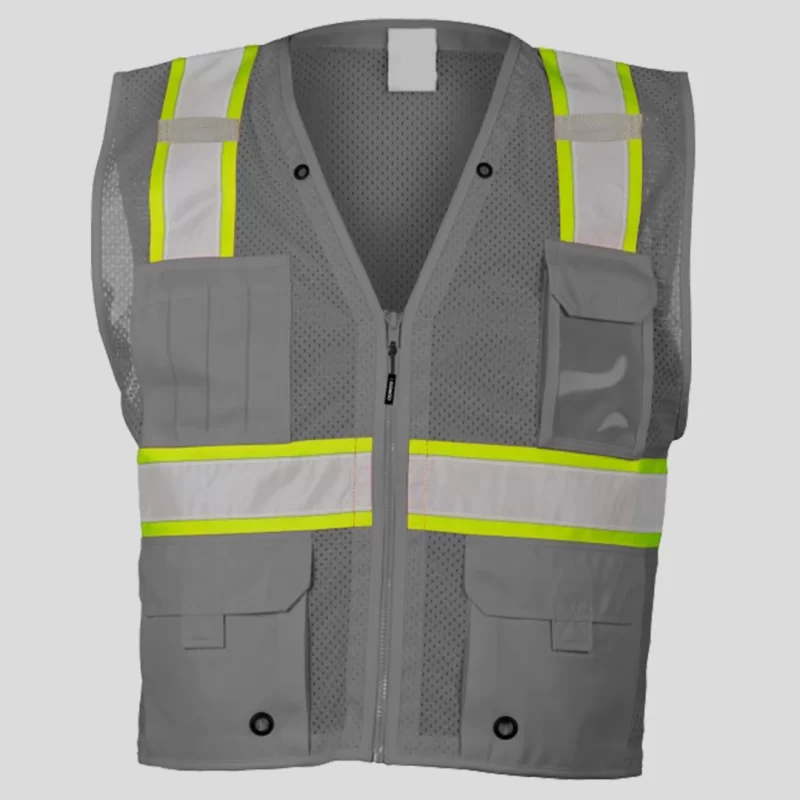 Enhanced Visibility Multi Pocket Mesh Vest