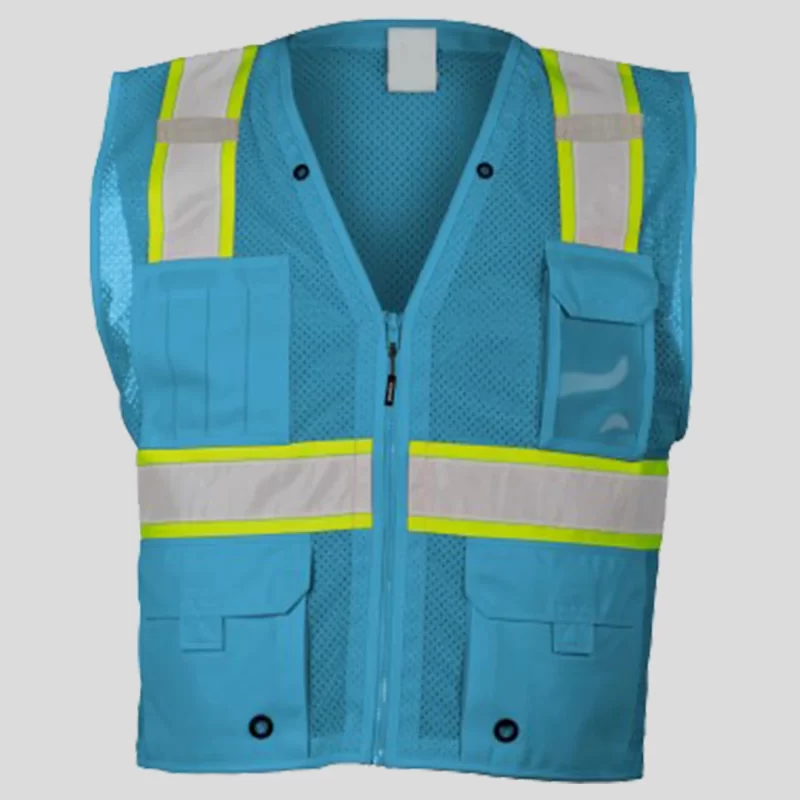 Enhanced Visibility Multi Pocket Mesh Vest