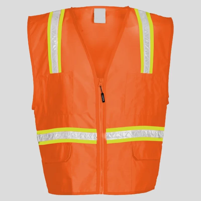 Enhanced Visibility Multi Pocket Mesh Vest