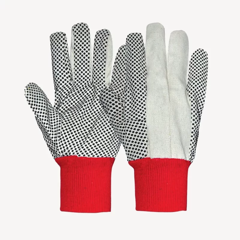 Canvas Dotted Gloves - HE - 312