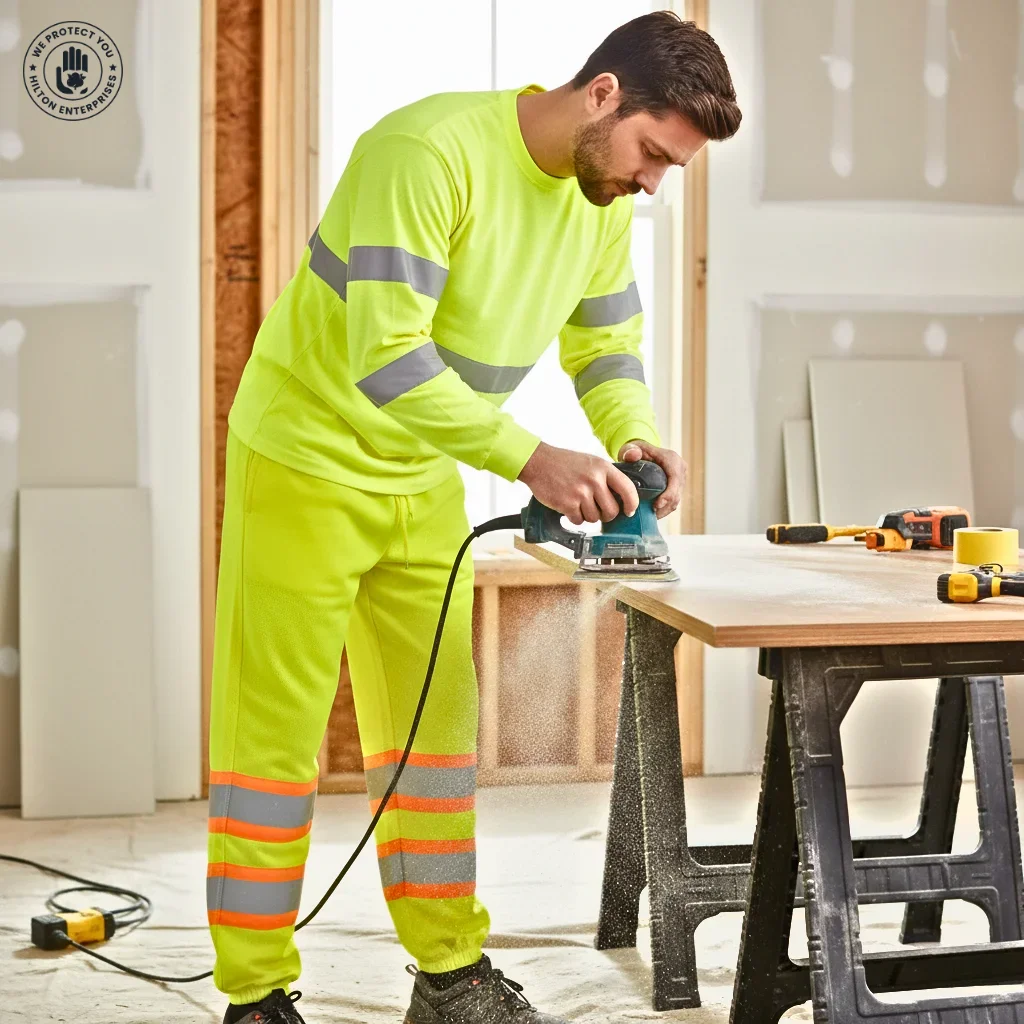 Hi Vis Sweatpants (Green)