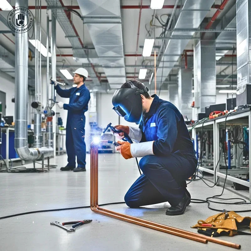 TIG Welding Gloves (Burnt Orange)
