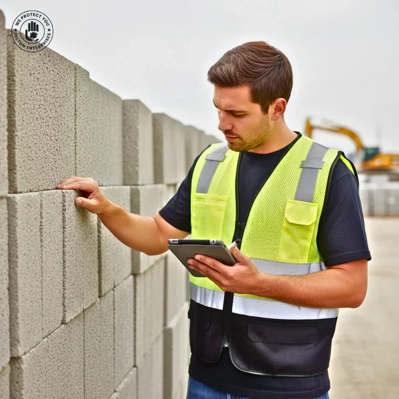 Heavy Duty Safety Vest with pockets (Green)