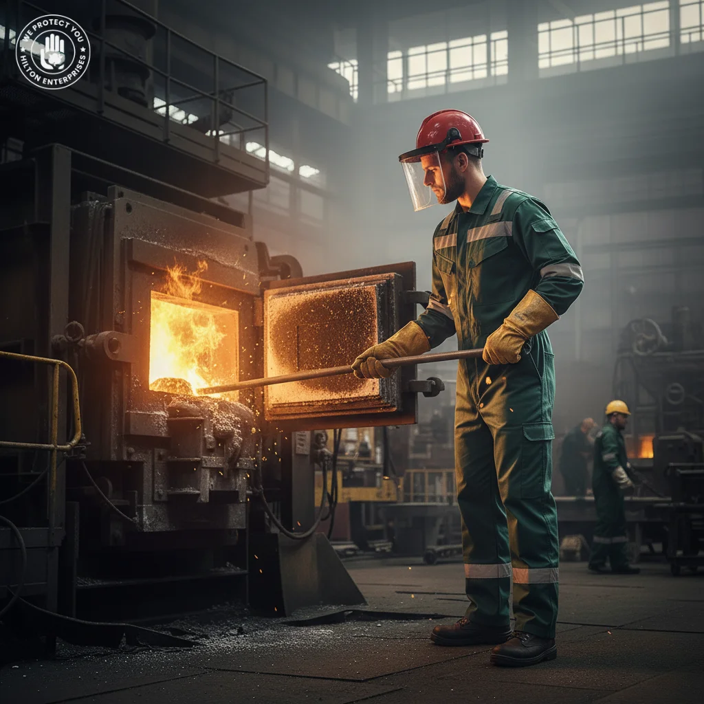 Insulated Fire Resistant Coveralls Green