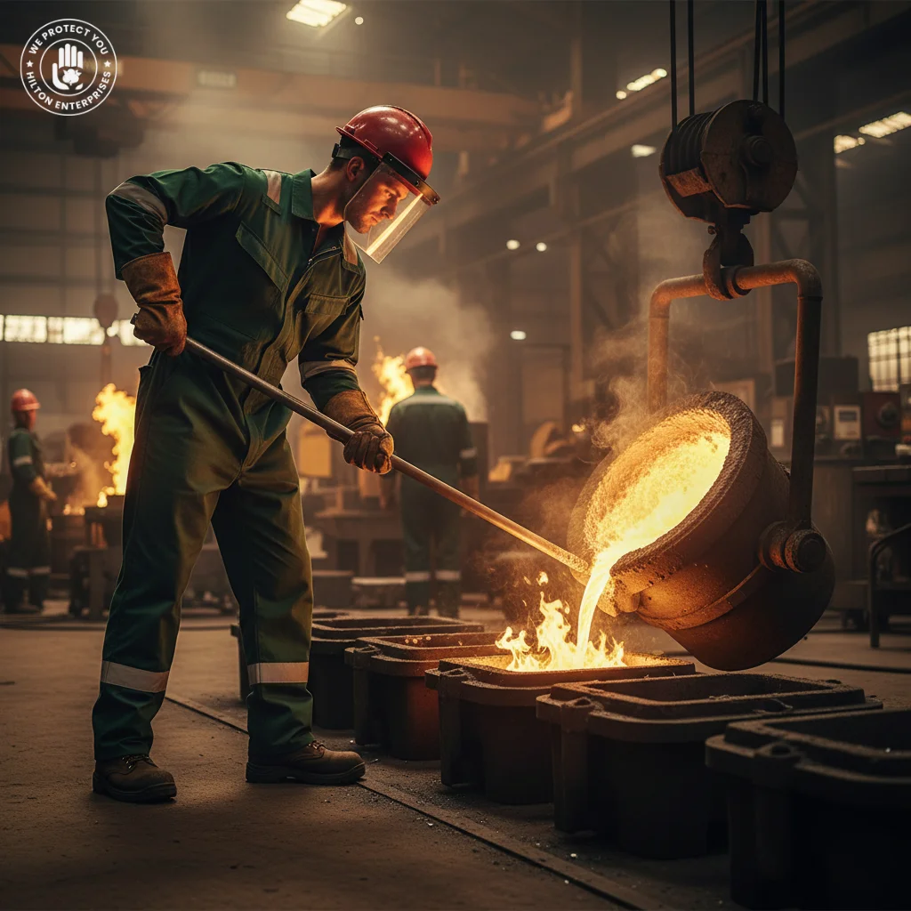 Insulated Fire Resistant Coveralls Green