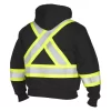 Black Hi Vis Hoodies