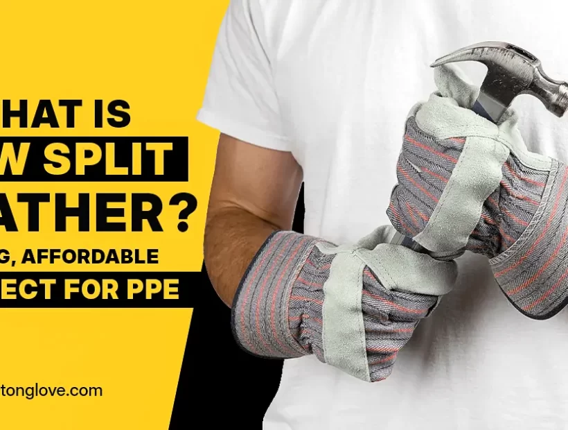 what is cow split leather