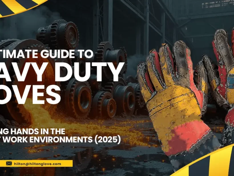 The graphic say's" How we buy ultimate heavey dyty work gloves guide