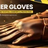 Leather gloves