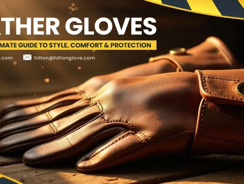 Leather gloves