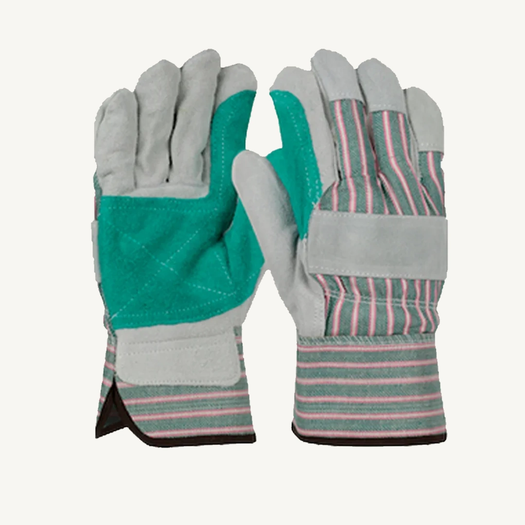 Double Palm Canvas Back Gloves
