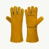 Welding Gloves with piping (Yellow)