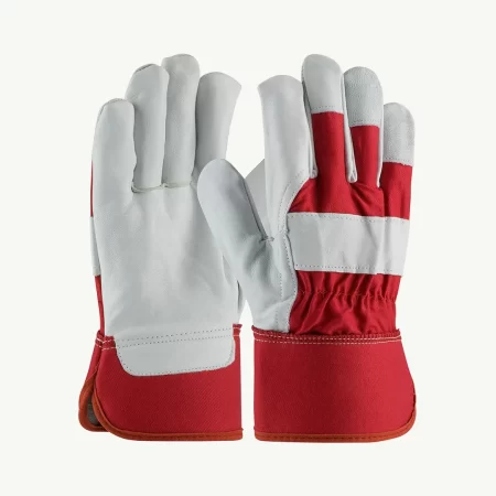 Single Palm Canvas Back Glove