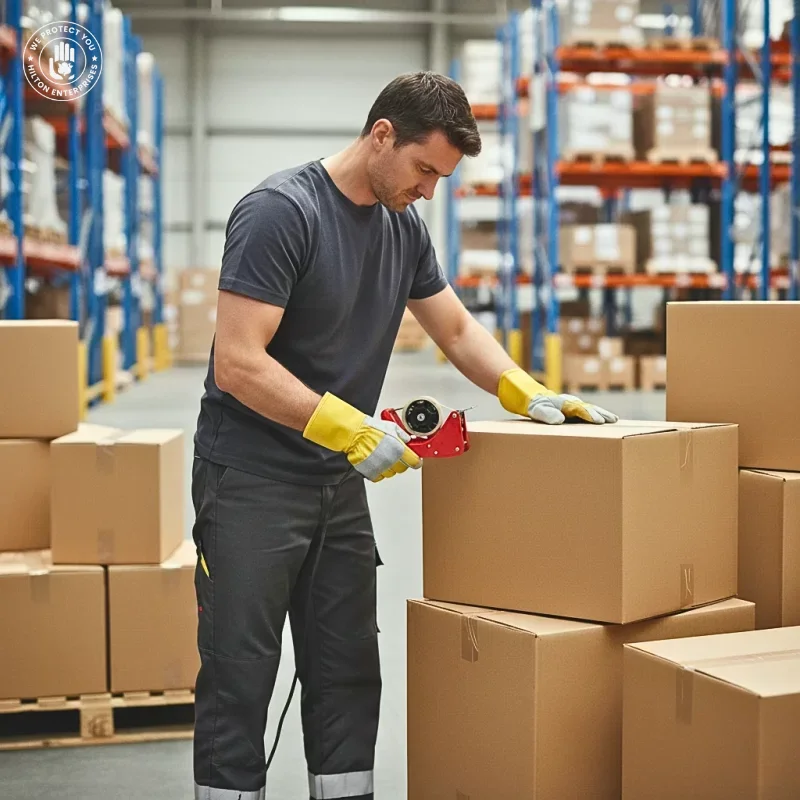 Double Palm Canvas Back (Yellow & Grey)