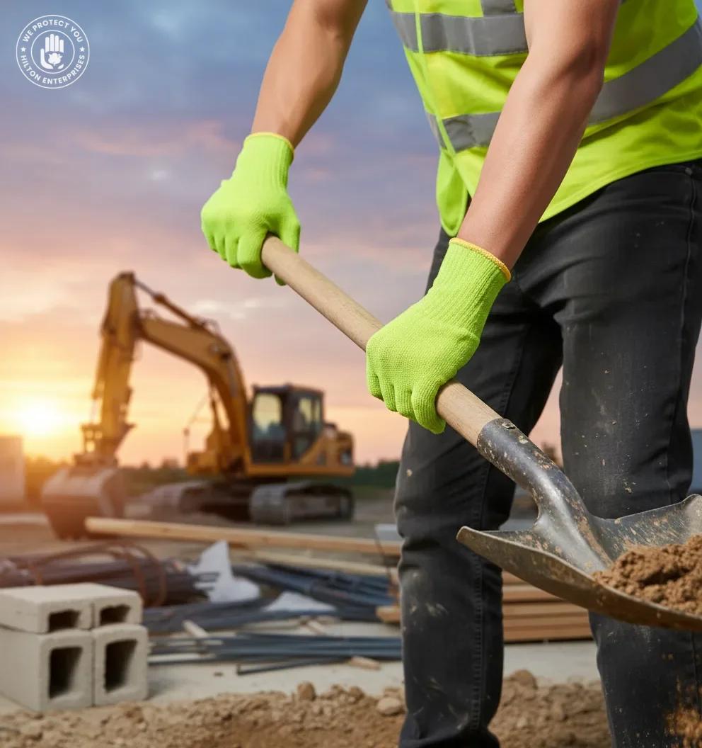 Seamless Knitted Gloves (Light Green)