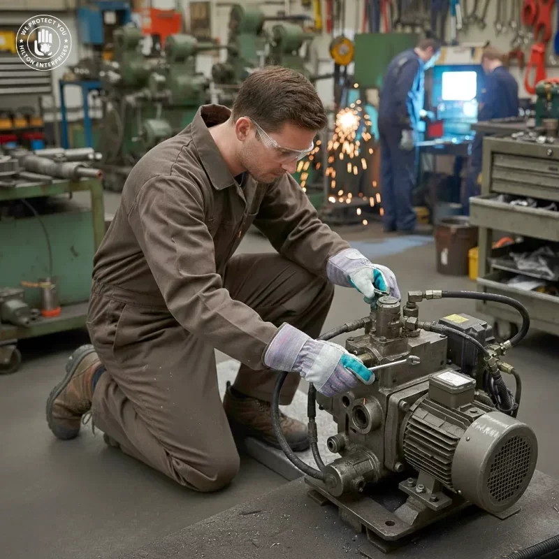 Double Palm Canvas Back (Purple & Grey)