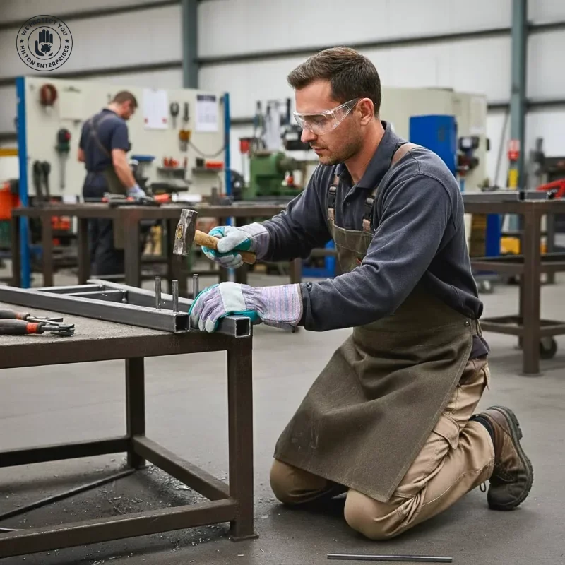 Double Palm Canvas Back (Purple & Grey)