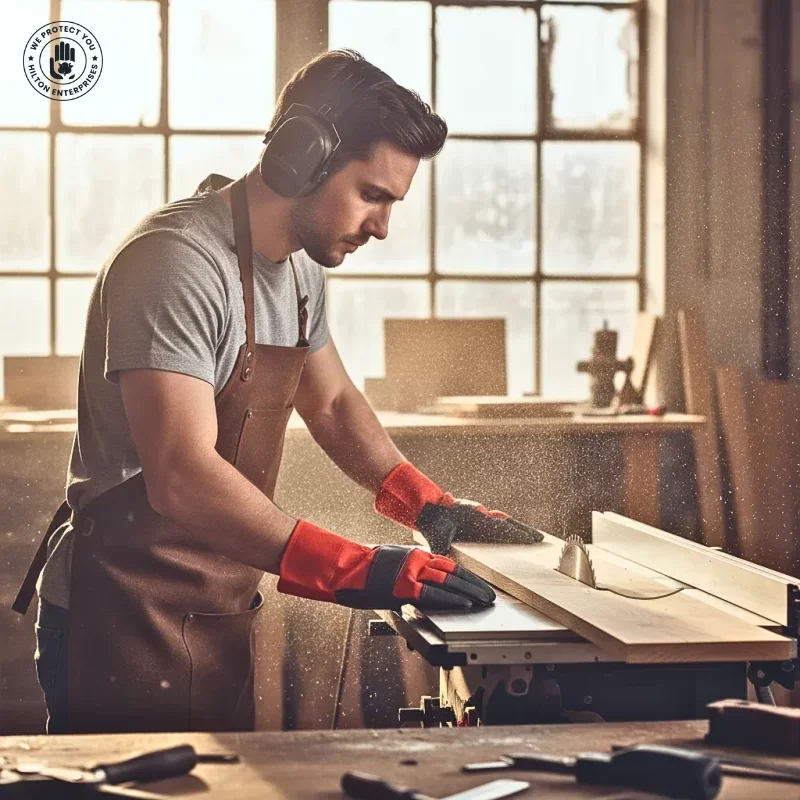 Furniture Hide Grain Leather (Red & Black)