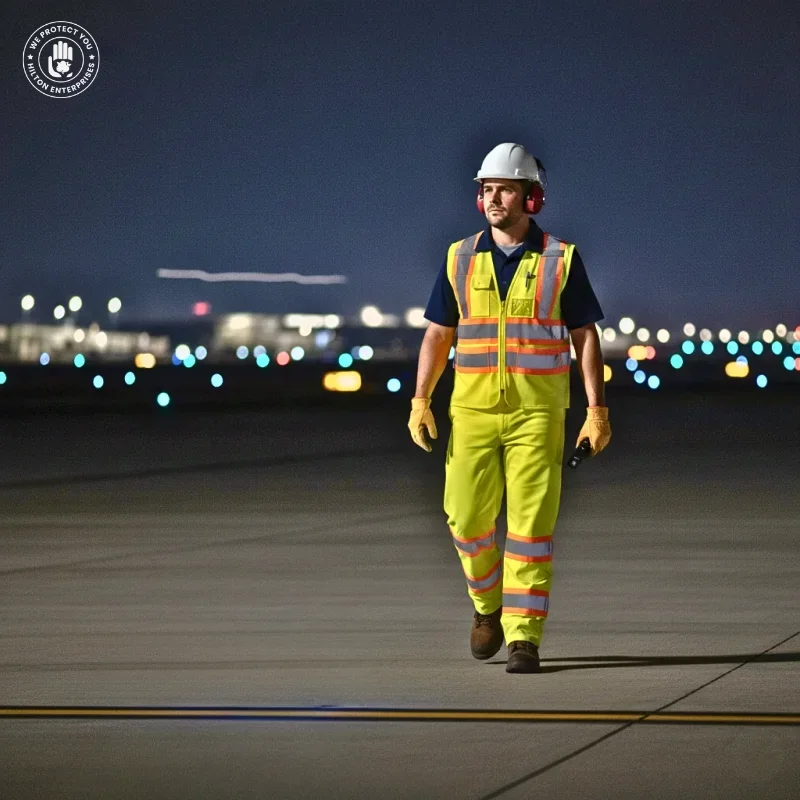 Safety Work Pants (Yellow)