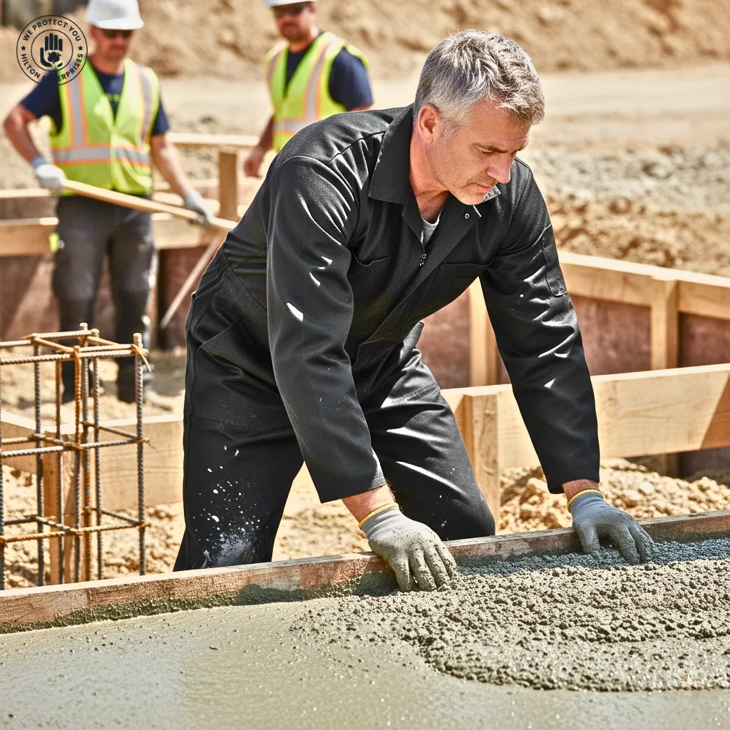 Lightweight Work Coveralls (Black)