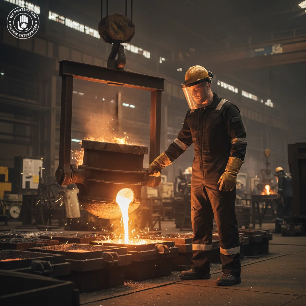 Insulated Fire Resistant Coveralls Black