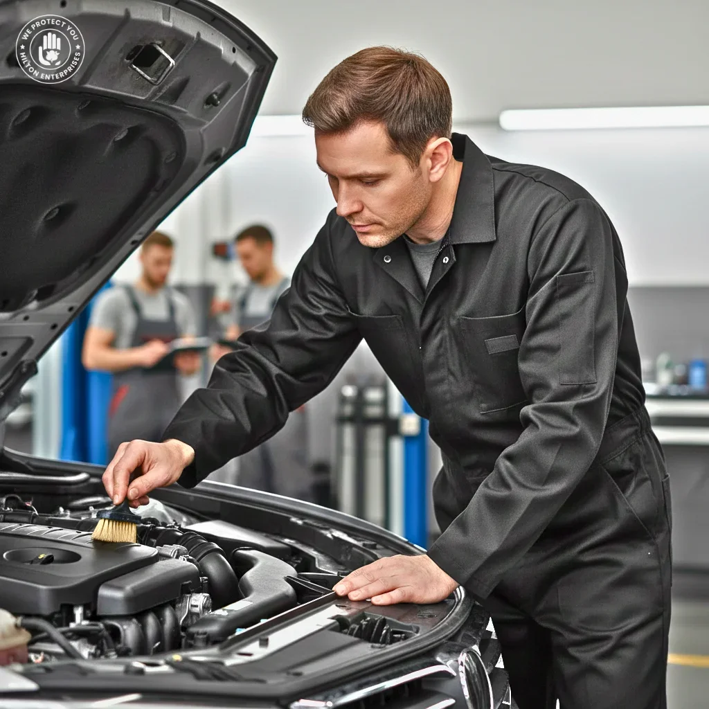 Lightweight Work Coveralls (Black)