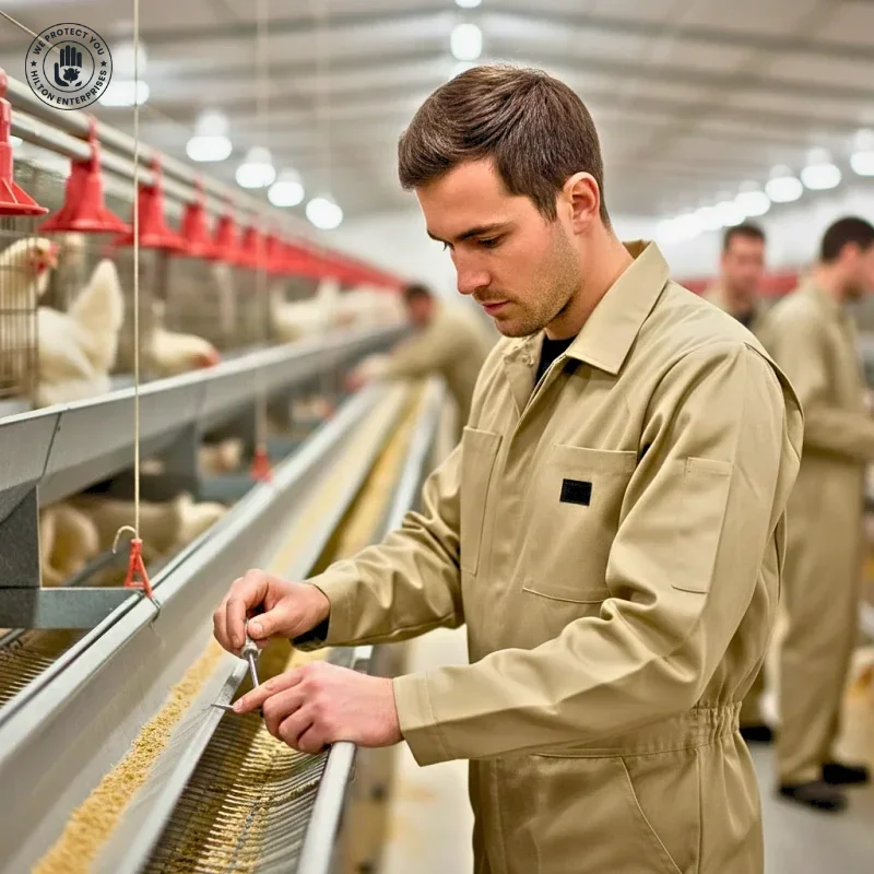 Lightweight Work Coveralls (Sand)