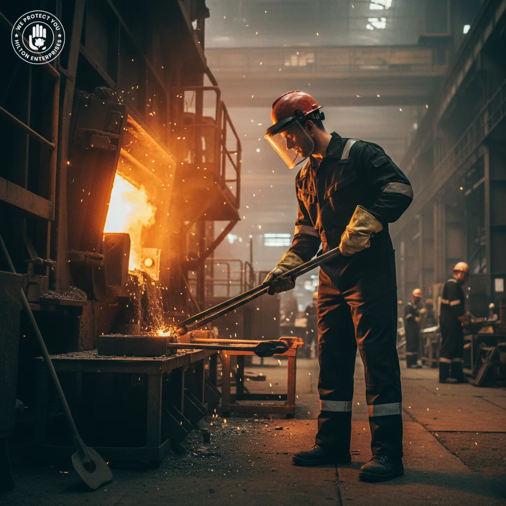 Insulated Fire Resistant Coveralls Black