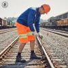 High Vis Shorts (Orange)